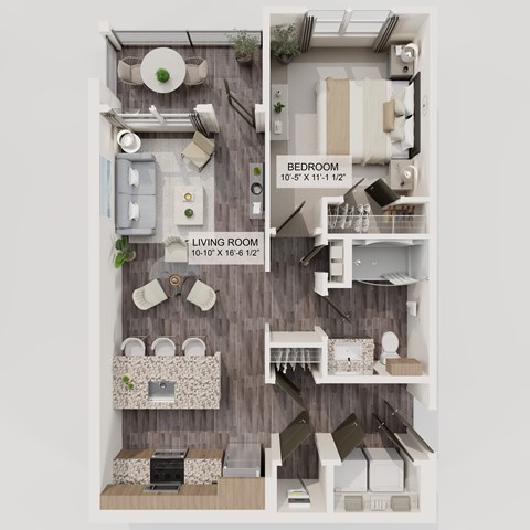 A1 1Bed 1Bath at Verity Luxury Apartment Homes Apartments, Vero Beach